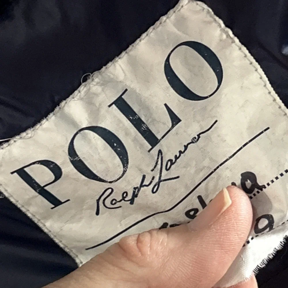 Boys Ralph Lauren Polo Water Resistant‎ Down Parka Blue Sz XL 18-20